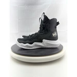 Under Armour Flow Highlight Ace Womens Sz 6.5 Black Volleyball Shoes 3027083-001